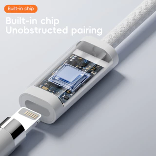 สายชาร์จดินสอ Fonken USB C Type-C ถึง iPencil Converter สําหรับดินสอ Aple 1st Gen บลูทูธจับคู่ Pad 10th 11th Gen