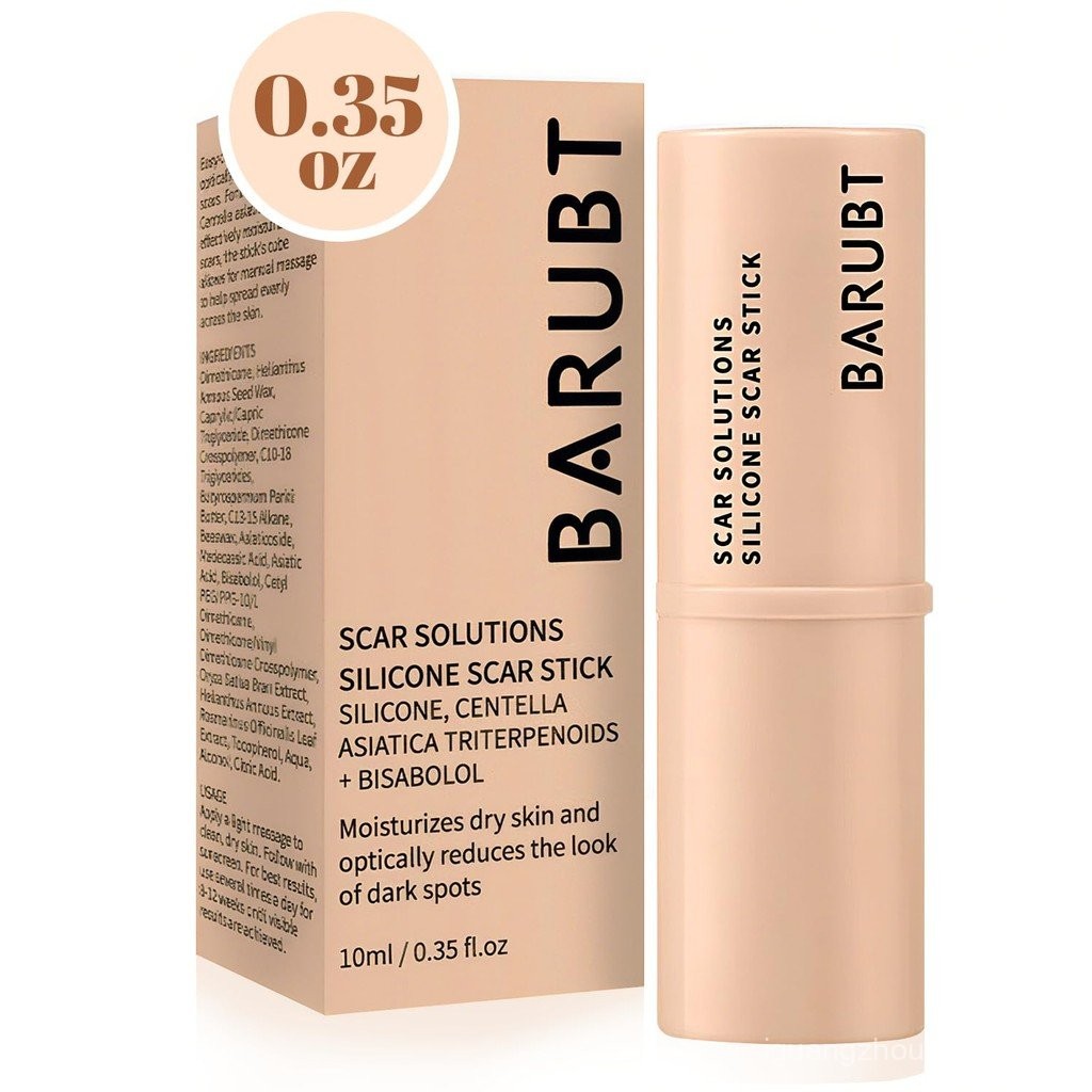 0.35oz Scar Solutions Silicone Scar Stick, 60% Silicone for Face and Body, with Centella Asiatica Ex