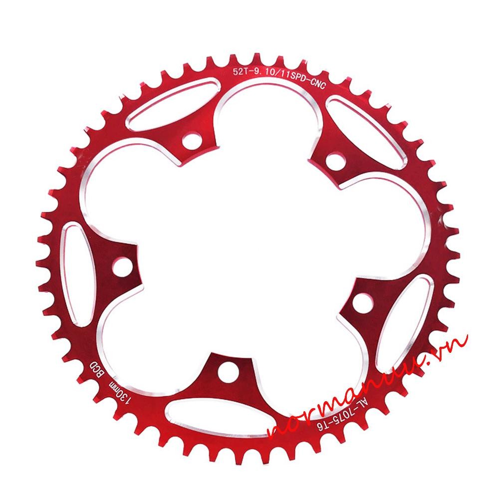 NORMAN6G Crankset จักรยานจักรยานพับ 50T 52T 54T 56T 58T 60T ปีนเขา CNC อลูมิเนียม Chainwheel