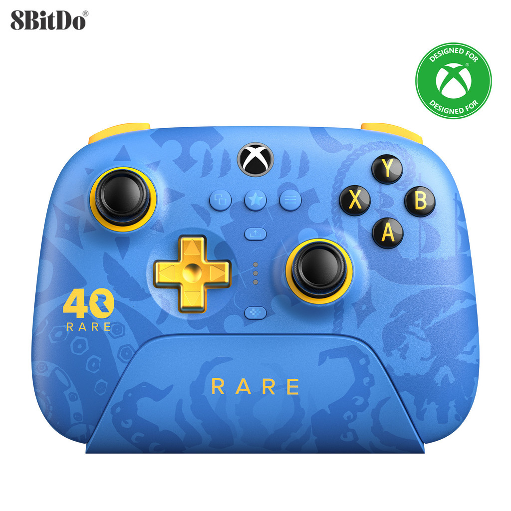 8Bitdo Ultimate 3 โหมดคอนโทรลเลอร์หายาก 40th Anniversary Edition 2.4G คอนโทรลเลอร์ Xbox ไร้สายสําหรับ Windows Android Xbox One ราคา ถูกที่สุด ดีลบีเคเค
