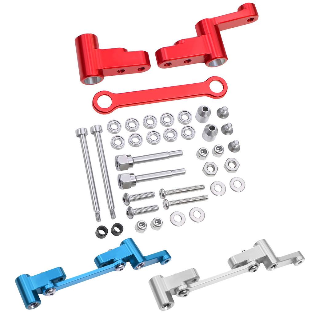 Zero Gap โลหะพวงมาลัย Group Assembly 10 แบริ่งเหล็กสําหรับ 1/14 MJX Hyper Go 14301 14303 14304 รุ่นอ