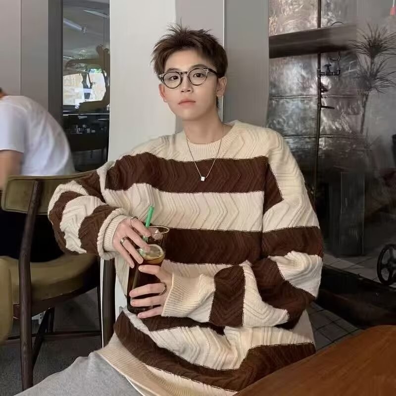 .neoism original เสื้อกันหนาว สไตล์ใหม่รอบคอดูทันสมัย สำหรับผู้ชายและผู้หญิง ในฤดูกาลเย็น MY8317-P95