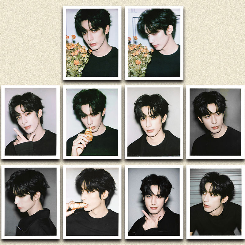 Song Weilong ฟิล์มฉีกโพลารอยด์ Photocard Shaohua Ruojin Rai Xiuyuan สินค้าของขวัญวันเกิดสาวแฟนเพลง W