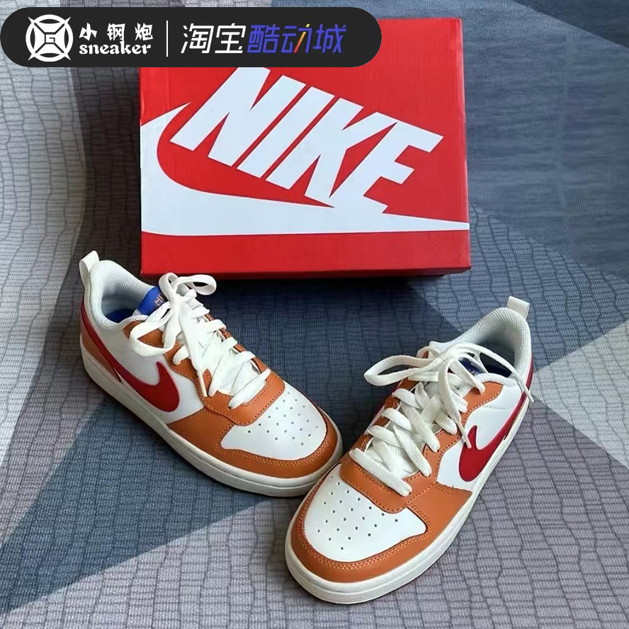 Nike Nike Court Borough Low 2 รองเท้าผ้าใบลําลองผู้หญิงกีฬาลําลองต่ํา DM1216-100