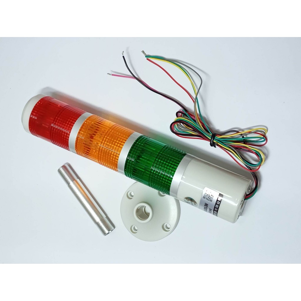 ส่งใว งานแท้ สุดคุ้ม Light LTA-205-3Wไม่มีเสียง-LTA-205-3WJมีเสียง ทาวเวอร์ไลท์Tower Light หลอดไฟ 3ท่อนสามสีร้านใน กทม