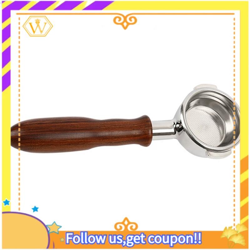 Universal Handle E61 58MM 2 หูกาแฟ Bottomless พร้อมตะกร้ากรอง Espresso Machine อุปกรณ์เสริมเครื่องมื