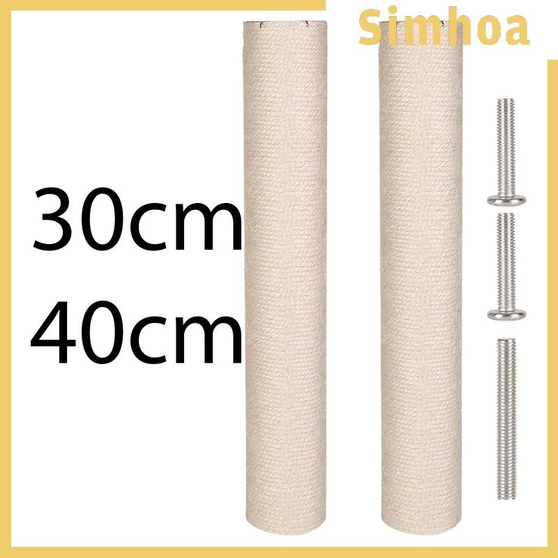 [SIMHOA] Cat Scratching Post Replacement Sisal Cat Scratcher Part Scratch Post Refill Pole
