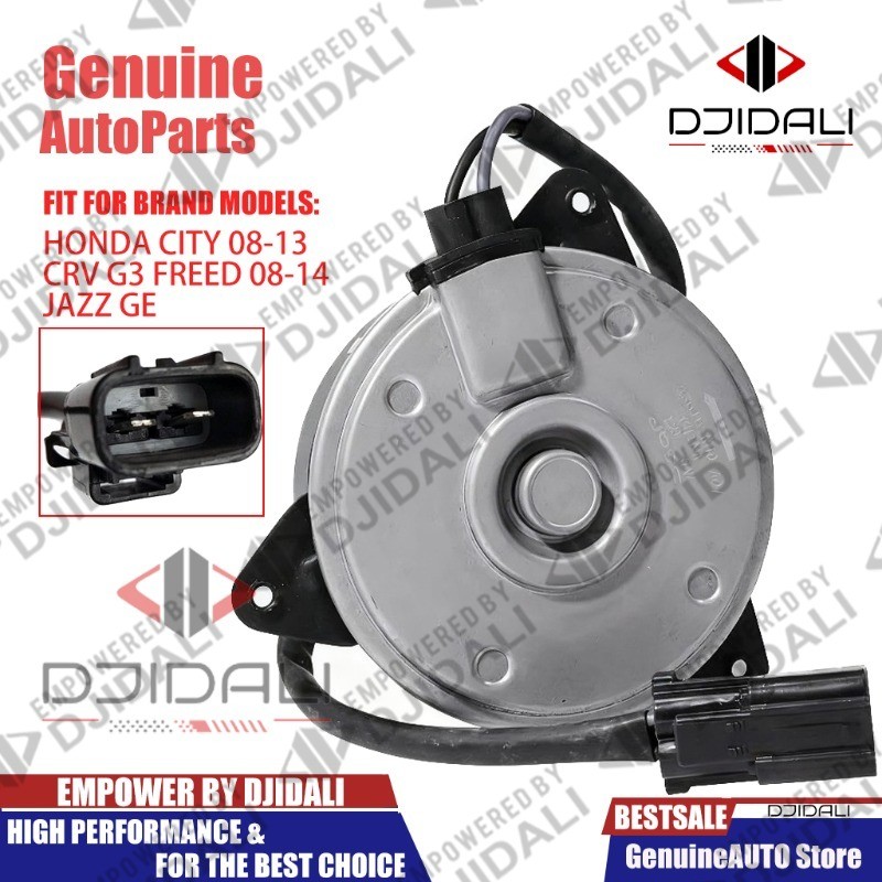 มอเตอร์พัดลม HONDA CITY 08-13/CRV G3FREED 08-14/JAZZ GE แอร์ ฝั่งคนขับ ขวา รหัส 38616-RB0-003