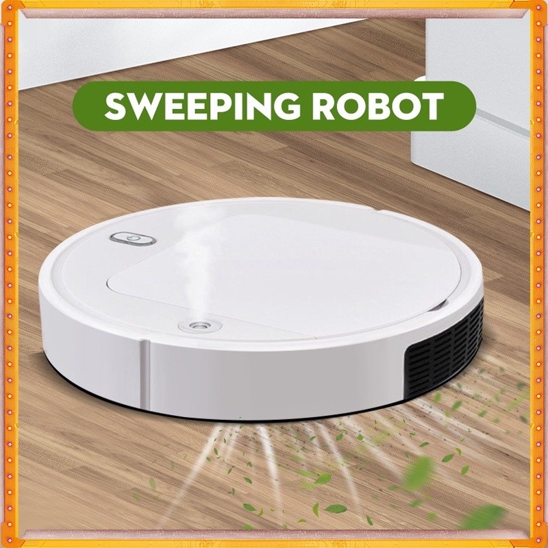 HXR 4in1 สมาร์ทหุ่นยนต์กวาด 1800Pa เครื่องดูดฝุ่นดูด 55dB เสียงรบกวนต่ําทําความสะอาดห้อง UV ฆ่าเชื้อ