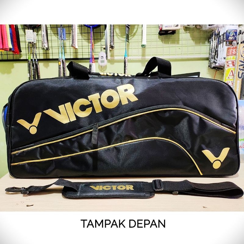 OP4 กระเป๋าไม้แบดมินตัน.Black Gold Victor