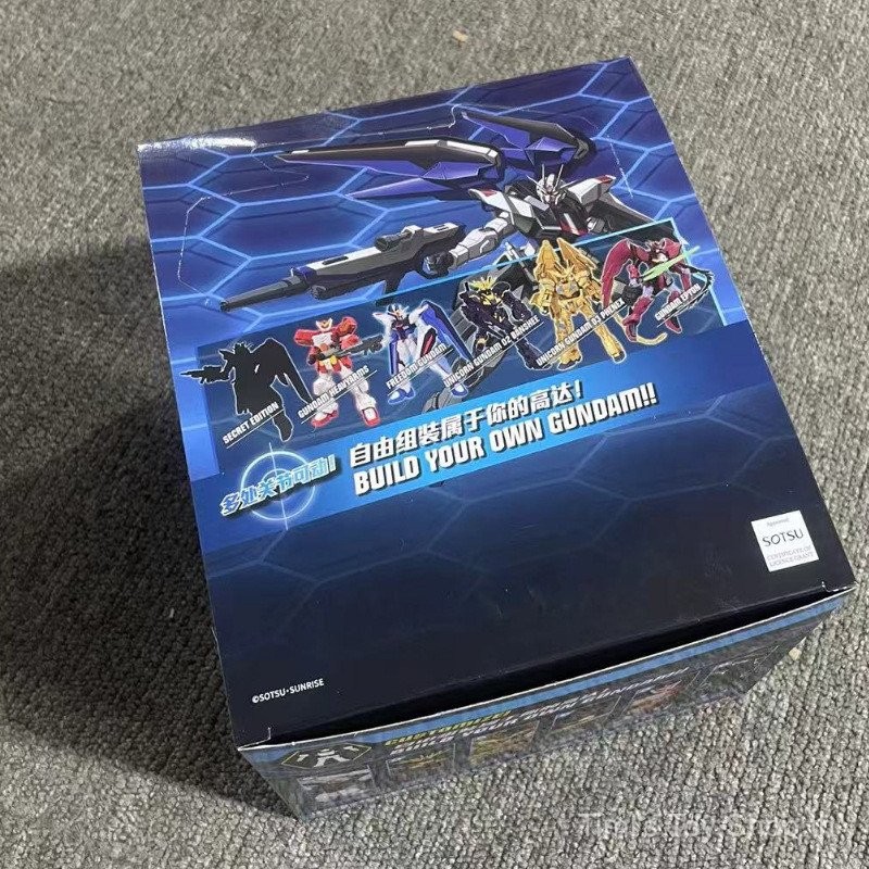 A Gundam ผลิตภัณฑ์สําเร็จรูป Unlimited Assembly Series Banshee Mystery Box ของเล่นของเล่นระเบิดสี่ 8