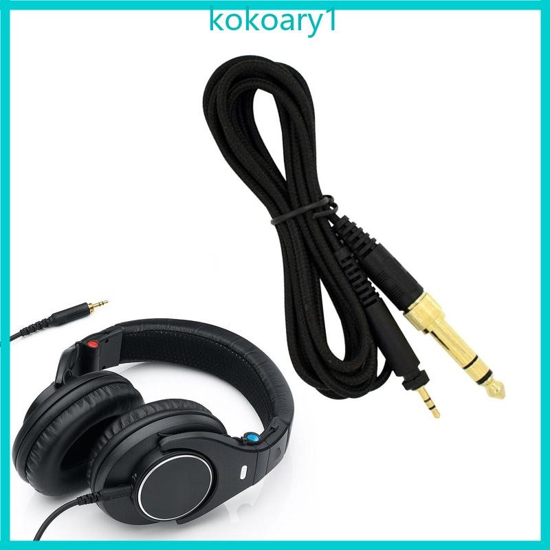 KOKO สายทดแทนสําหรับ SRH940 SRH840 SRH750DJ SRH740 SRH440 สตูดิโอการตรวจสอบหูฟัง