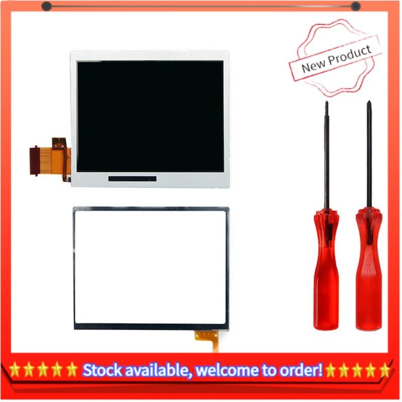 สําหรับ NDSL หน้าจอสัมผัส LCD + ชุดหน้าจอลงพร้อมไขควงสําหรับคอนโซลเกม NDSL อุปกรณ์เสริมชุดหน้าจอ