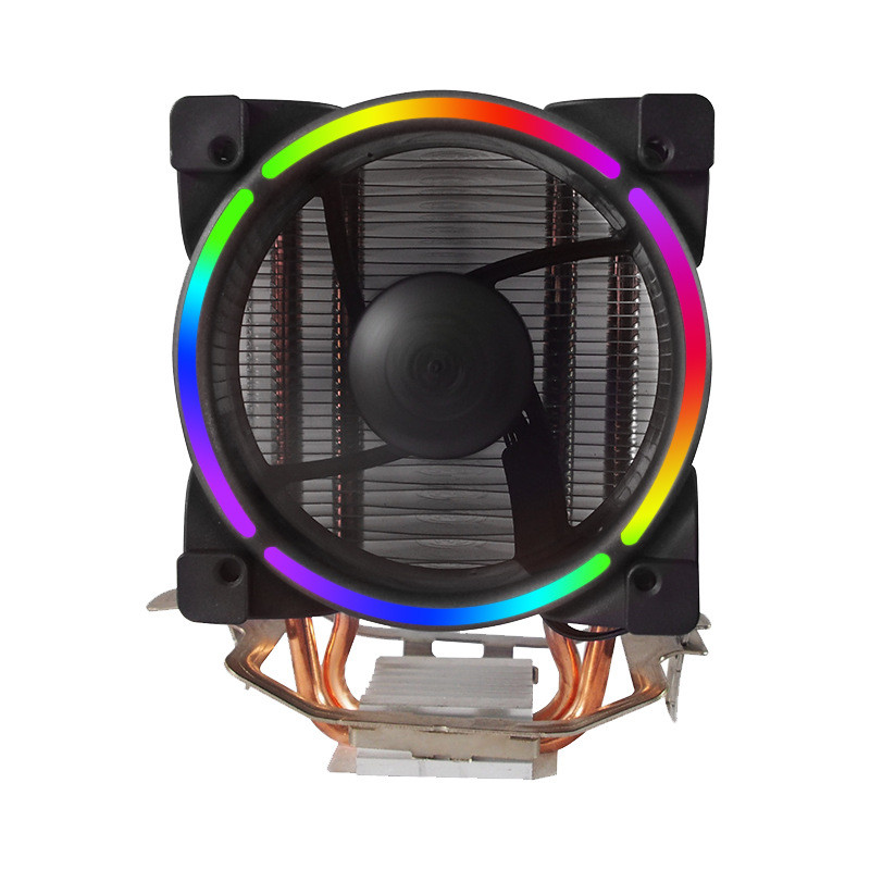 ขายตรงจากโรงงาน Wilde Dust MINI 2 ท่อความร้อนหม้อน้ํา CPU พัดลม LED รองรับ I3 I5 I7