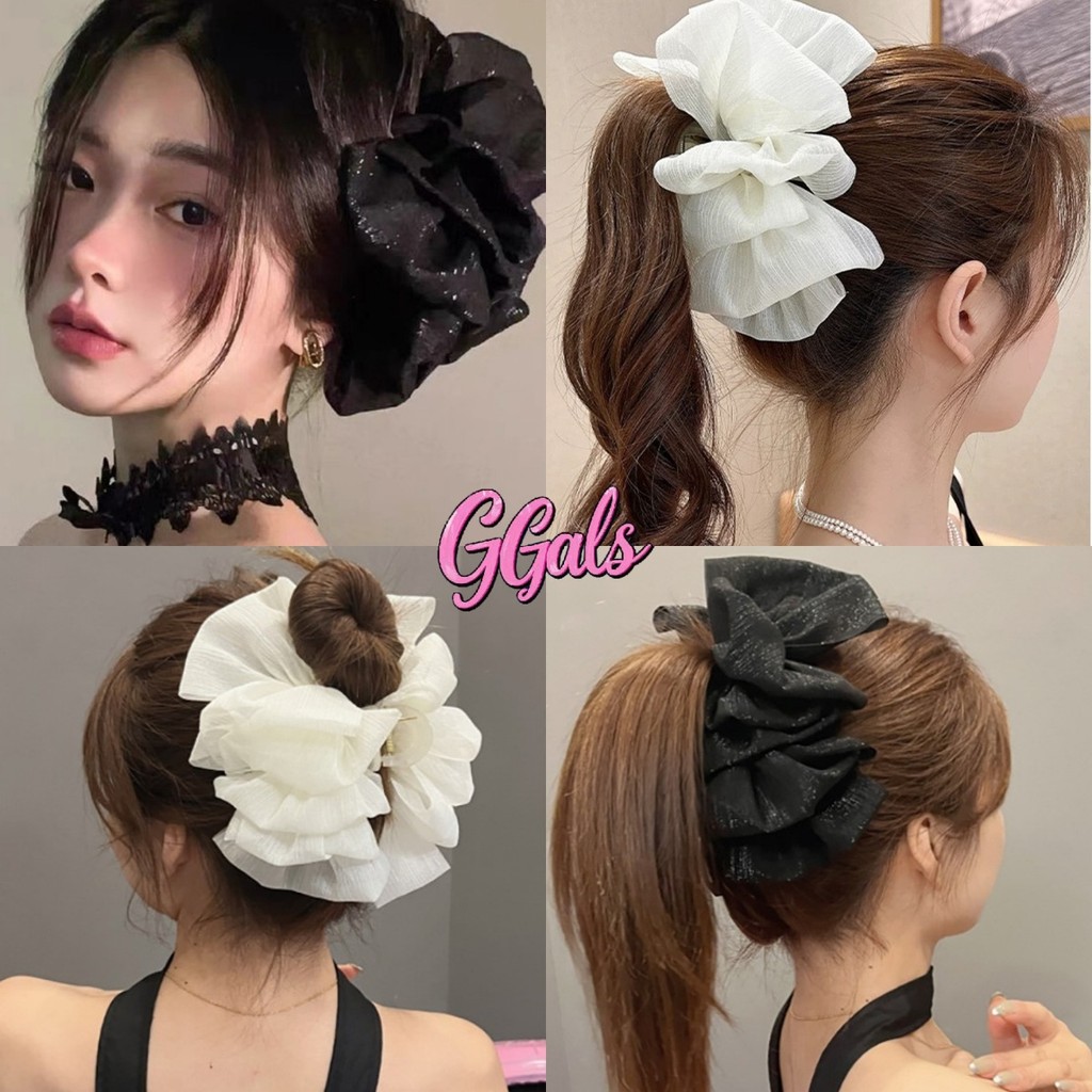 🌸GGals🌸กี๊ฟหนีบผม ผ้านุ่มนิ่ม แฟชั่น สไตล์สาวจีน ใส่ได้ทุกวัน ใส่สบายไม่ติดผม พร้อมส่ง