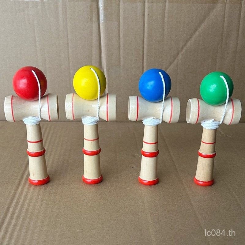 ทักษะสําหรับผู้ใหญ่ Ball สนุกในร่ม Kendama Balance ดาบ Ball Kendama ของเล่นเด็ก Y9M5