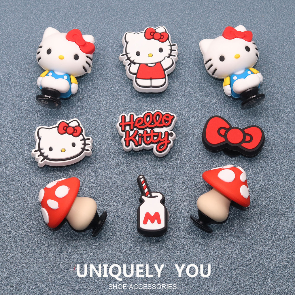 รองเท้า Charms 3D KT อุปกรณ์เสริม DIY bling สำหรับแต่งแต้มความสวยงาม