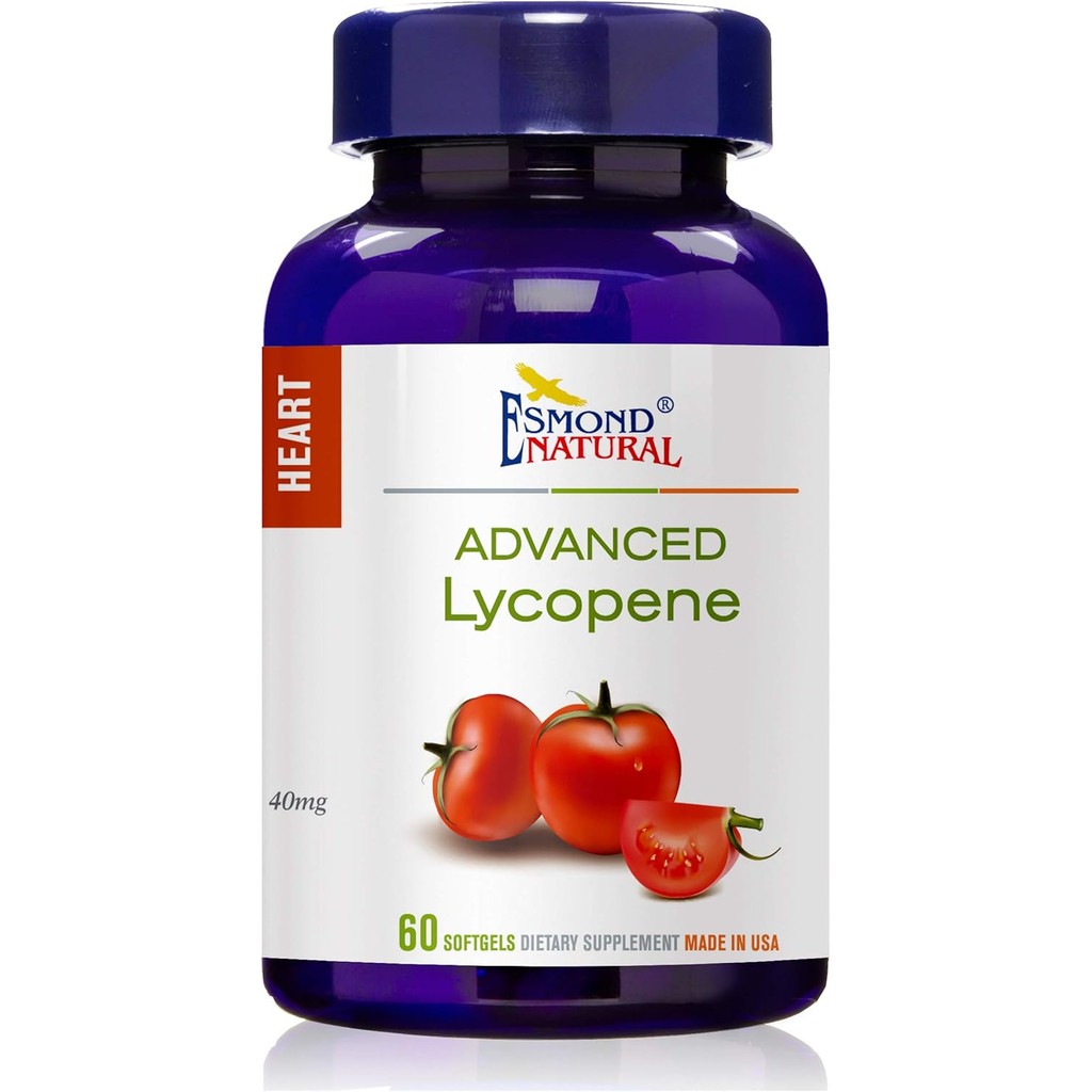 Advanced Lycopene (Supports Prostate and Heart Health), GMP, Natural Product Assn Certified, Made in