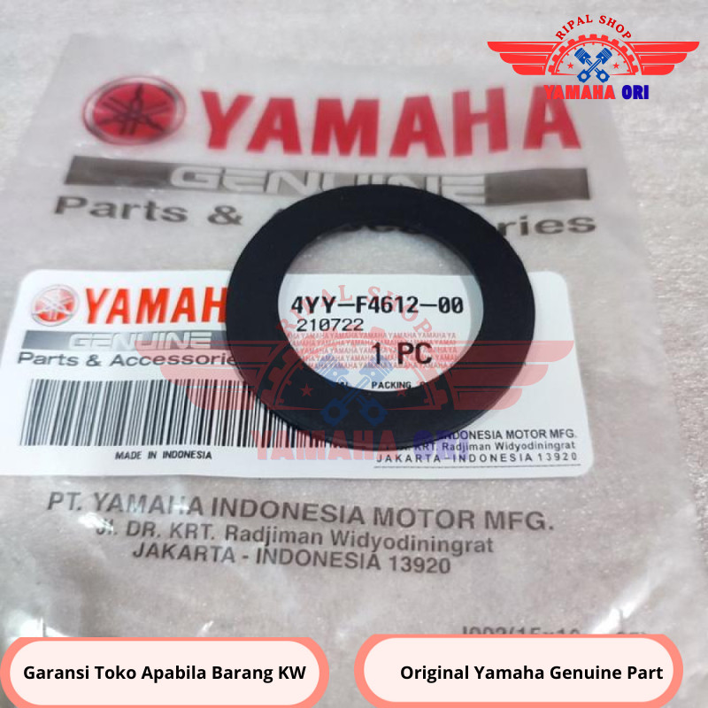 ORIGINAL YAMAHA MIO SPORTY SMILE FUEL TANK CAP RUBBER 4YY-F4612-00