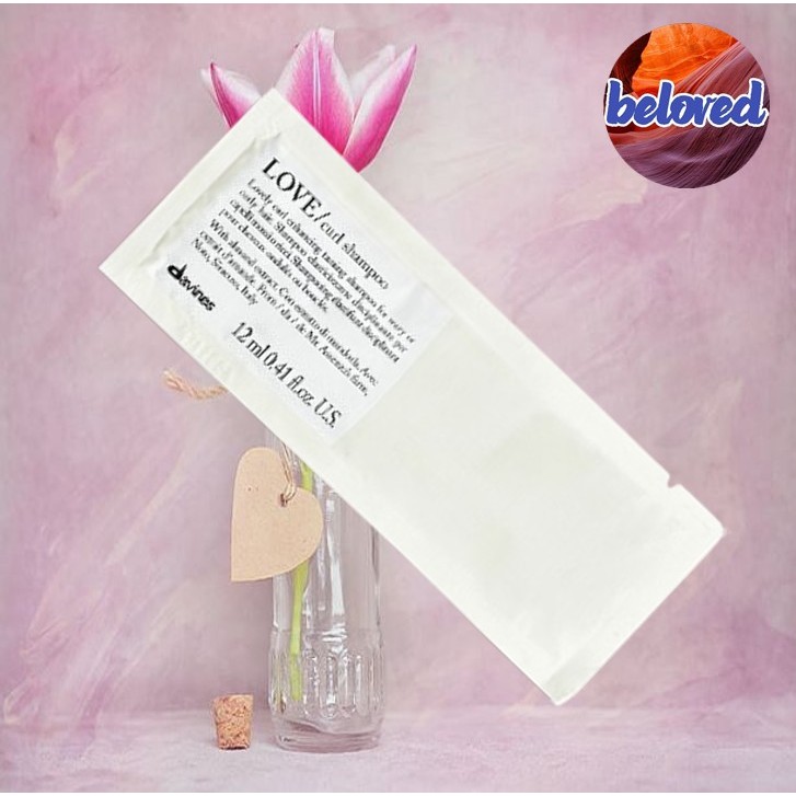 Davines Love Curl Shampoo 12 ml แชมพู สำหรับผมดัด ผมหยิก หยักศก