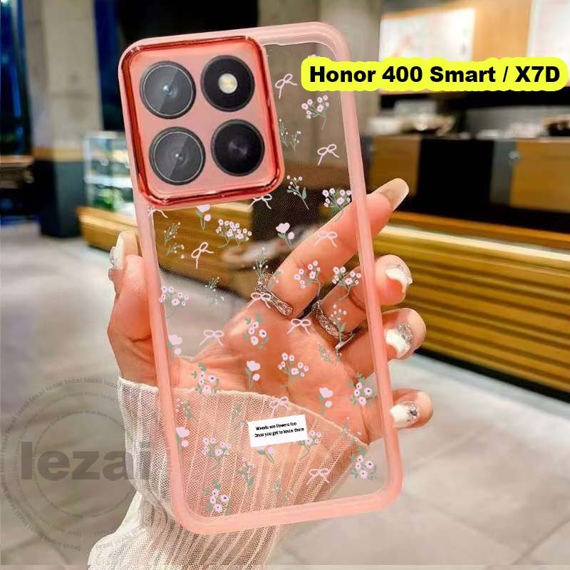 เคส Honor 400 Smart 5G เคส Honor X7D X7 d ปลอกกันกระแทกแบบนุ่มฝาหลังแบบใส