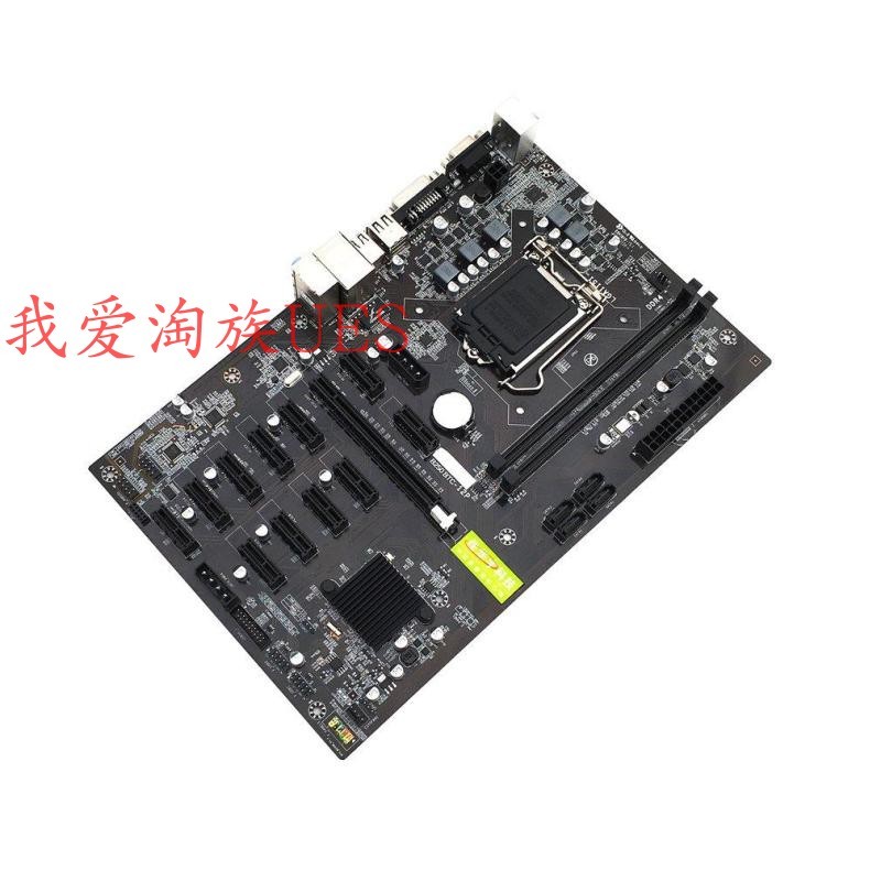 หนึ่งปีเท่านั้น Dongda B250 BTC-12P 1151 DDR4 12 การ์ดเมนบอร์ดเดสก์ท็อป 3080 3090