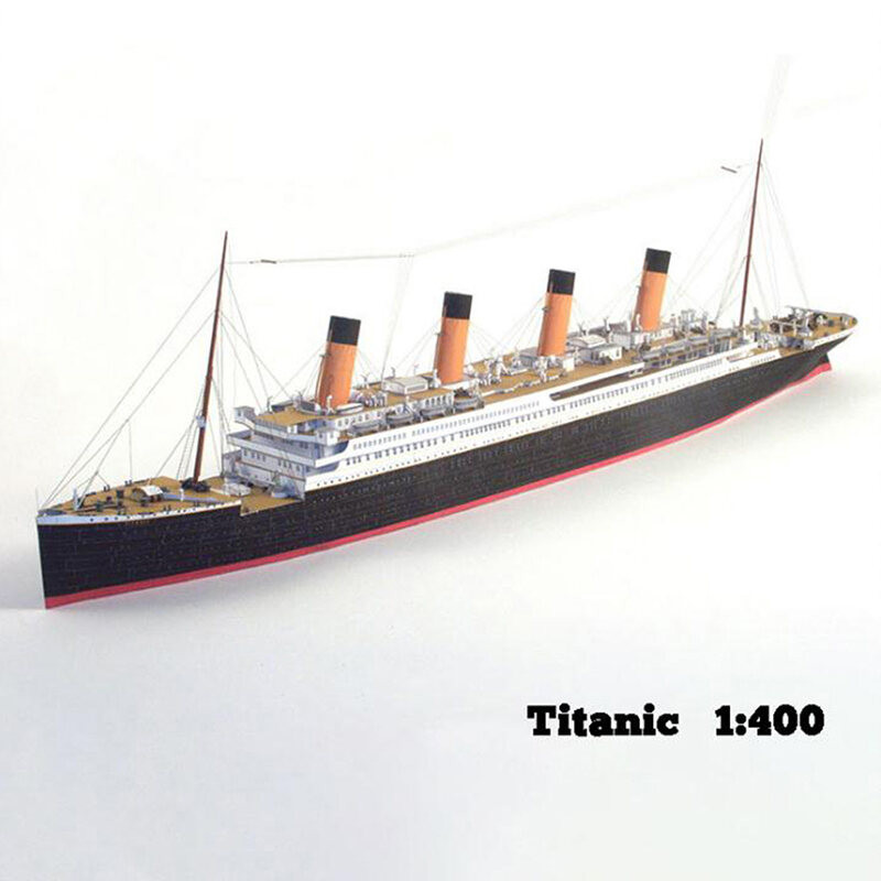 MEIKE001 1:400 DIY Craft Titanic Ship 3D Paper Model Toy Kit