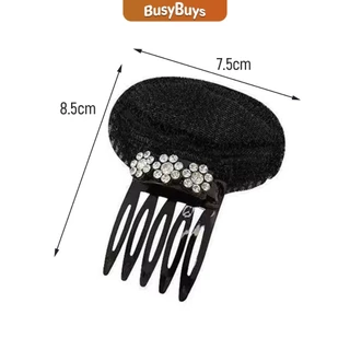 Busybuys กิ๊บติดผมฟองน้ํา ประดับดอกไม้ เครื่องมือจัดแต่งทรงผมแต่งหน้า hair clip