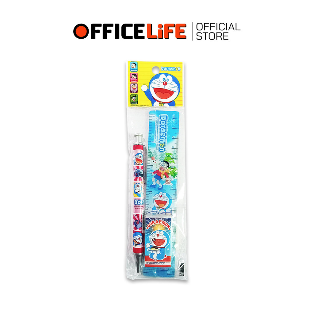 !! ซื้อสินค้าตามกำหนดเพื่อรับของแถม เซ็ทดินสอกด, ยางลบ, ไม้บรรทัด DM ( 1 เซ็ท )