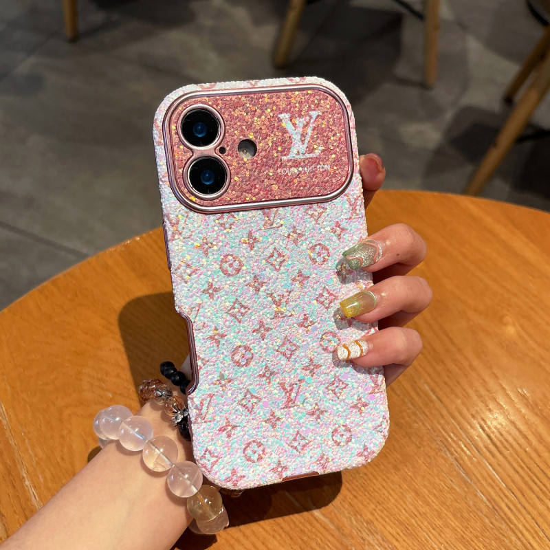 ป้ายแบรนด์หรู เคสไอโฟน 17 pro max 16 pro max 14 pro max 15 pro max เคส  iPhone 15 16 14 17 17 pro เคสไอโฟน 16 pro 15 pro 14 pro เคสโทรศัพท์ กันกระแทก เลื่อม