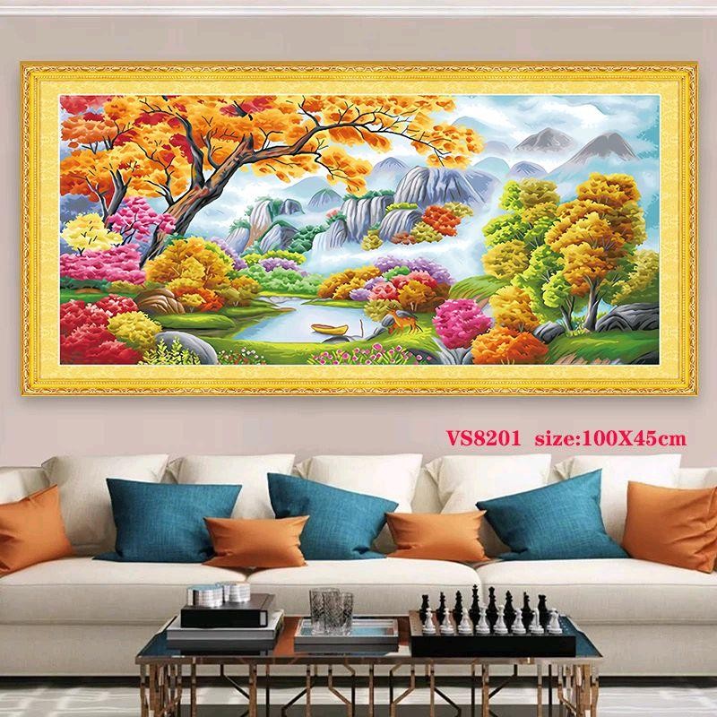 LANDSCAPE ระบายสี VS8201 ( 100 x 45cm ) / VS8202 ( 150 x 60cm ) / VS8203 ( 195 x 88cm )