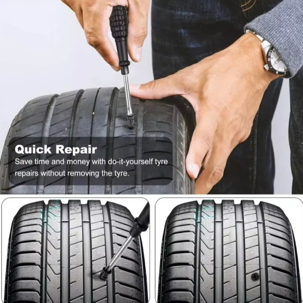 LDVG 20/40PCS รถสูญญากาศ Tyre ซ่อมเล็บชุด,เห็ดเล็บยางซ่อมยางเล็บชุด,ยางรถ Accessorie สกรูยางซ่อมปลั๊ก ราคา ถูกที่สุด ดีลบีเคเค แกลเลอรีภาพที่ 4