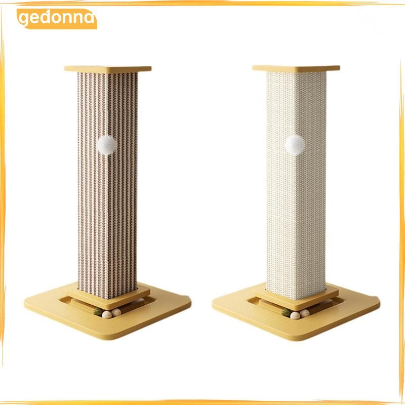 [gedonna] Cat Scratching Post Cat Grinding Paws Post Cat Scratching Toy Sisal Scratcher สําหรับลูกแม