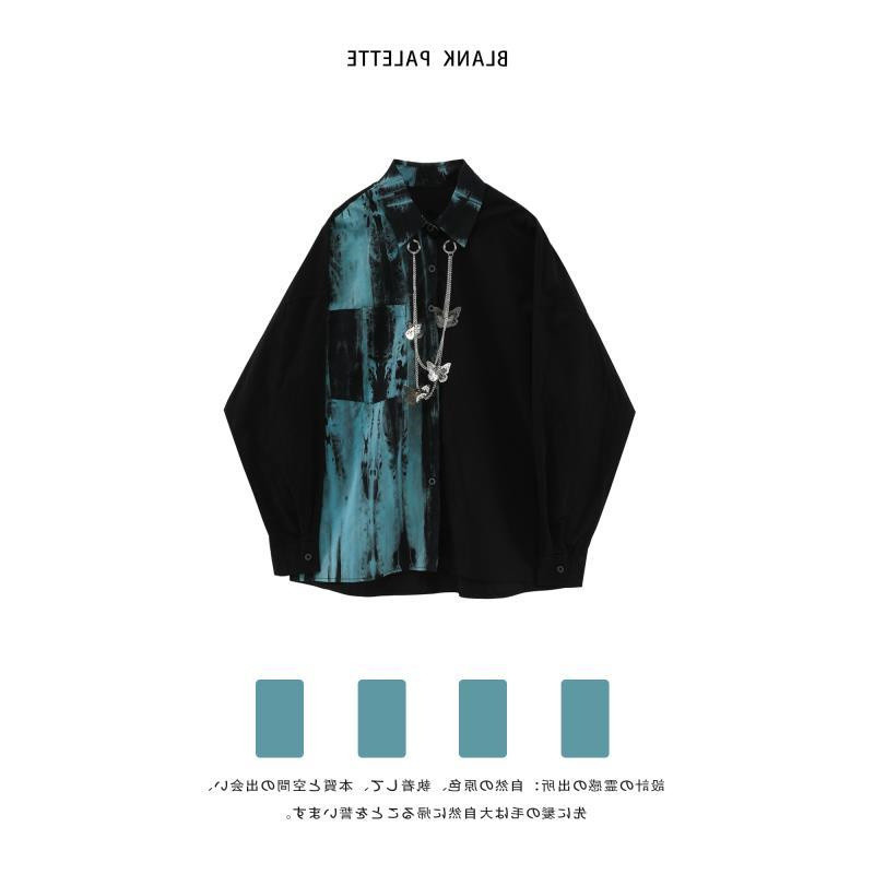 สร้อยคอมินิมอลสำหรับผู้หญิง ลายโบว์เชือก Tie-Dye แขนยาว