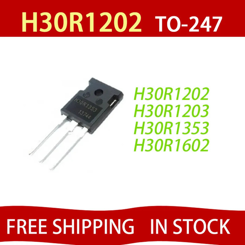5 ชิ้น H30R1202 H30R1203 H30R1353 H30R1602 IGBT หลอดทําอาหารเหนี่ยวนํา