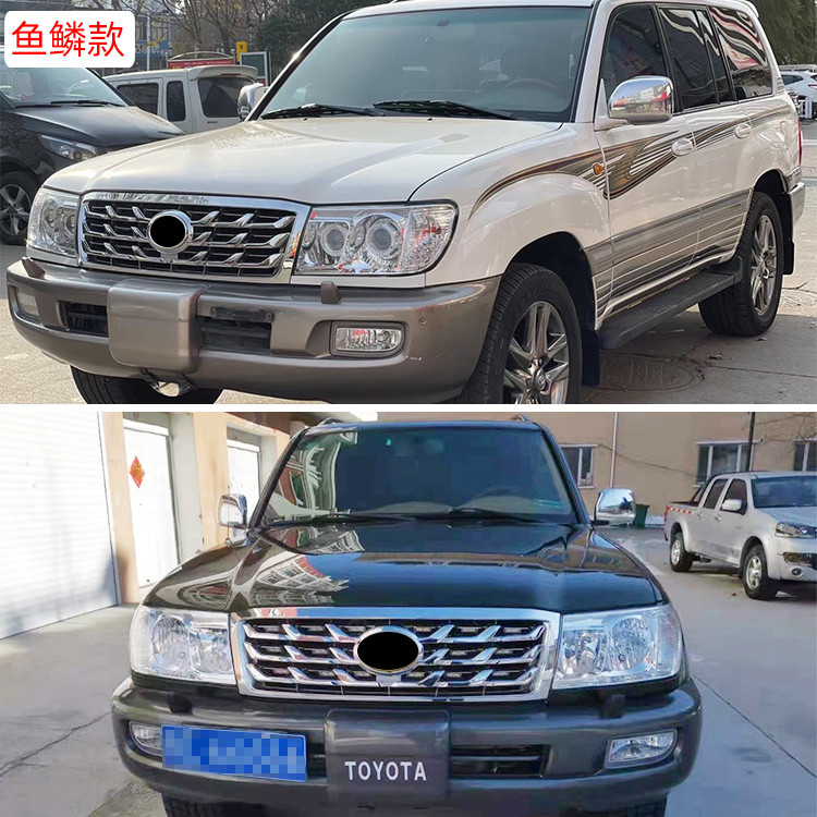 เหมาะสําหรับ Toyota 4700 China Net Land Cruiser FJ100 Land Cool Road Ze LC100 Fish Scale Medium Grid
