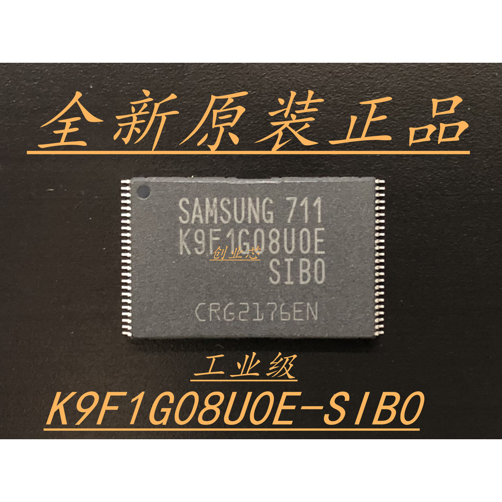 นําเข้าแบรนด์ใหม่ Original K9F1G08UOE-SIBO K9F1G08U0E-SIB0 แฟลชชิปหน่วยความจํา