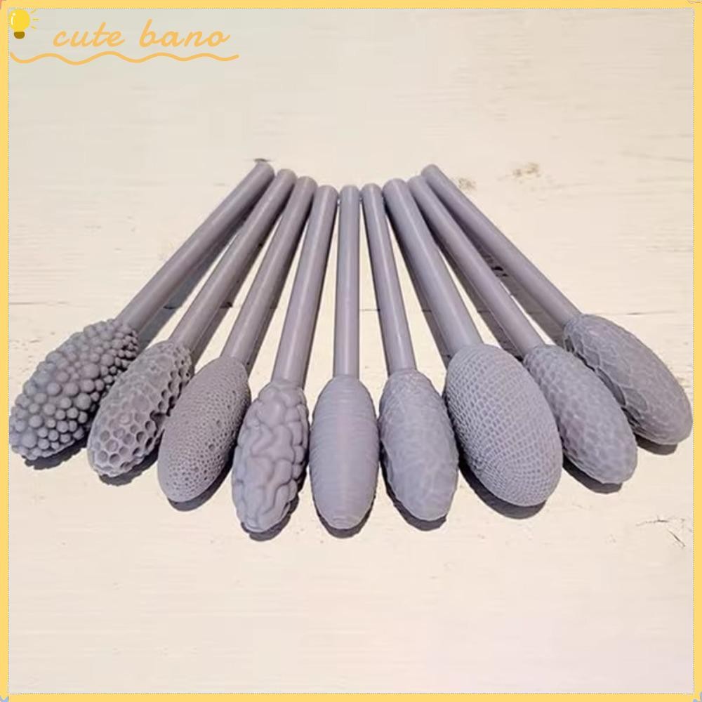 BANO Art Clay Modeling Roller, Clay Art Hand Texture ชุดเครื่องมือสําหรับ Clay, DIY Rolling Emboss ล