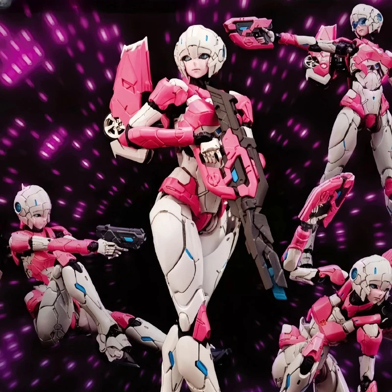 2025 ขายร้อน Transformers Md002 Furai รุ่นตัวเลข Arcee อะนิเมะตัวเลข Autobots Cee ตุ๊กตาตกแต่งห้องขอ