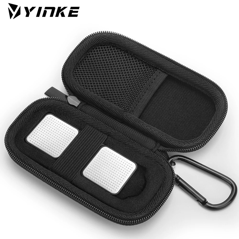 Yinke Hard Case สําหรับ AliveCor Kardia Mobile Heart Monitor EKG/ไร้สาย 6 ตะกั่ว EKG Travel Case ฝาค