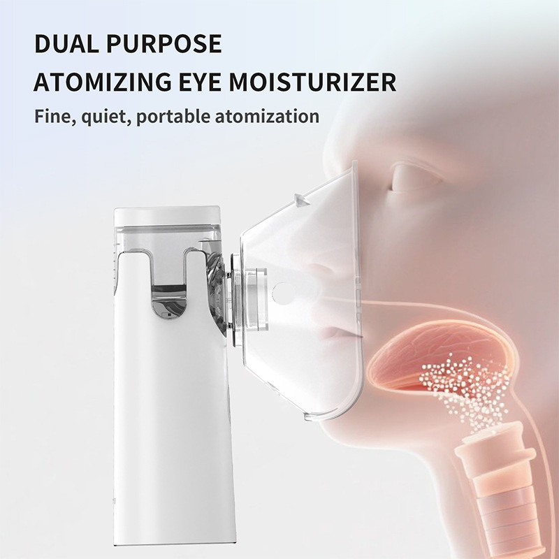 Spot Goods#Custom Ultrasonic Micro Mesh Portable Nebulizer Eye Moisturizer Export Nebulizer Inhaler1