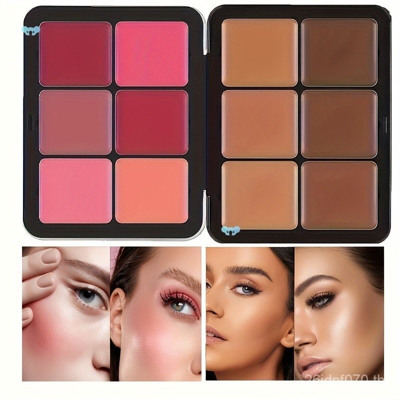 Blush Cross-borderESBoxCream Face 12CreamDarkIron คอนซีลเลอร์ 817W