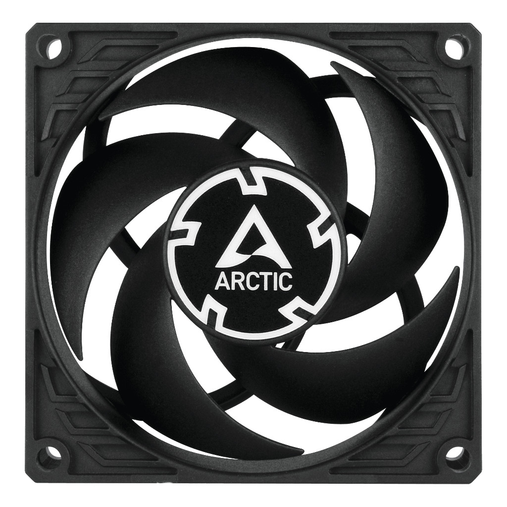 ARCTIC P8 PWM PST 3000mmRPM (Black) 8CM (Computer fan / พัดลมระบายความร้อนคอมพิวเตอร์) - รับประกัน 6