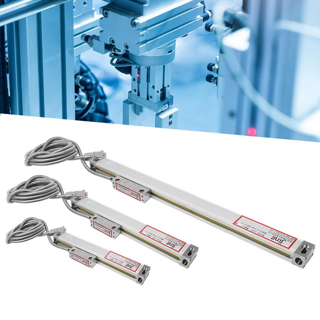 xstudio-TH 3 ชิ้น Linear Scale 5um Precision Digital Readout Encoder สำหรับ JC800 DRO
