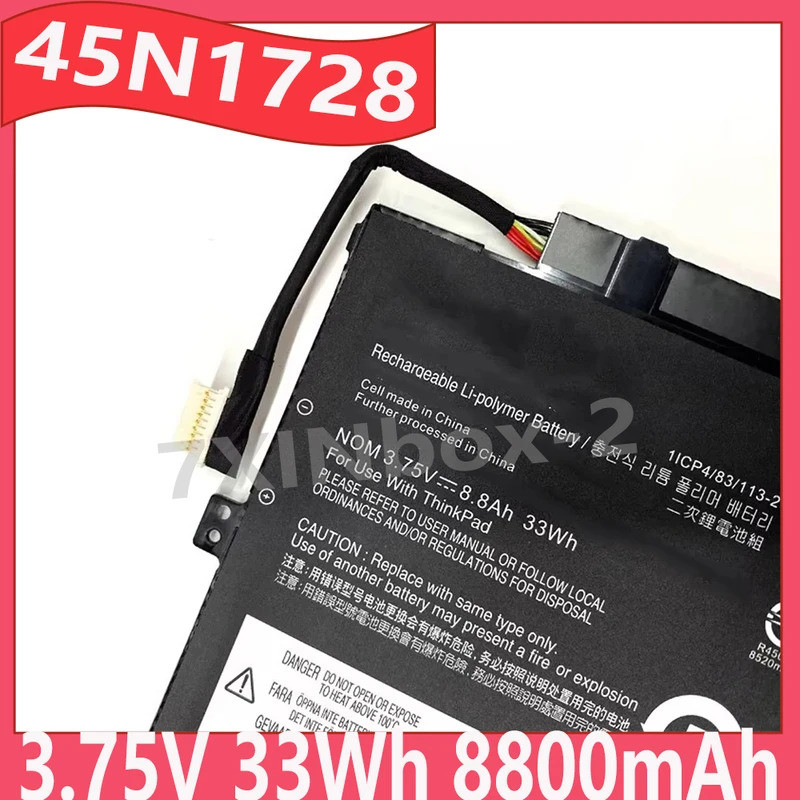 45N1728 45N1729 3.75V 33Wh 8800mAh แบตเตอรี่แล็ปท็อปสําหรับ Lenovo ThinkPad แท็บเล็ต 10 20E3-0018AU 