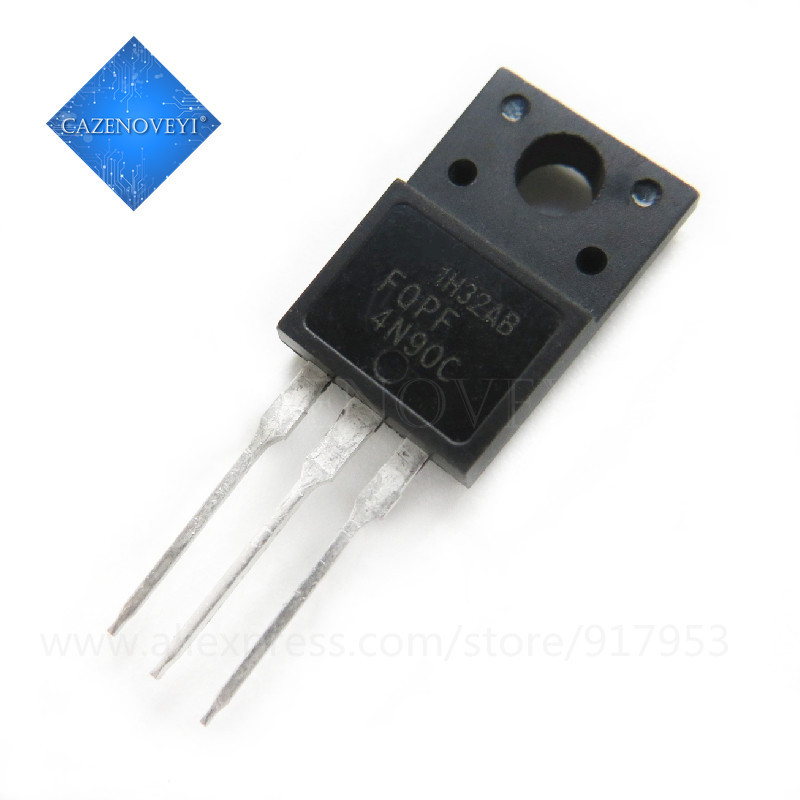 10 ชิ้น FQPF4N90C 4N90C 4N90 TO-220F ชิปเดิมใหม่