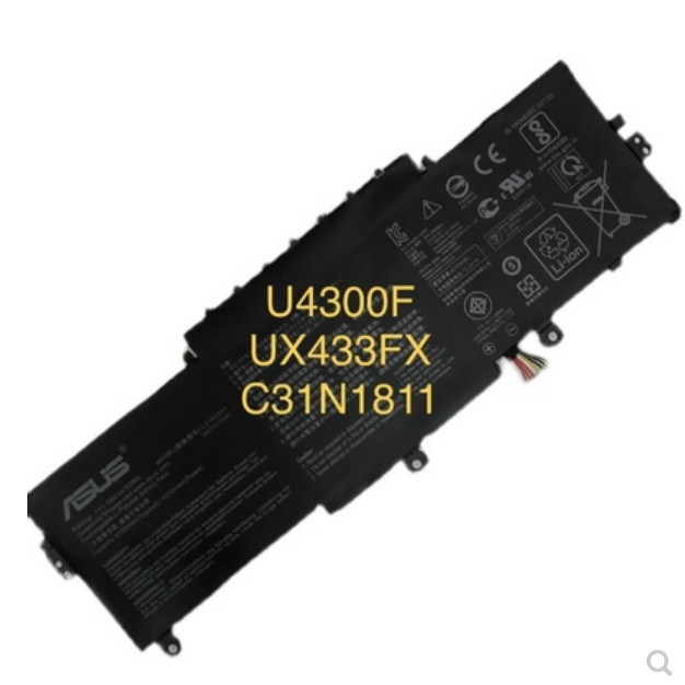 แบตเตอรี่แล็ปท็อป ASUS ASUS UX433FX deluxe 14 U4300FA C31N1811 U4300F