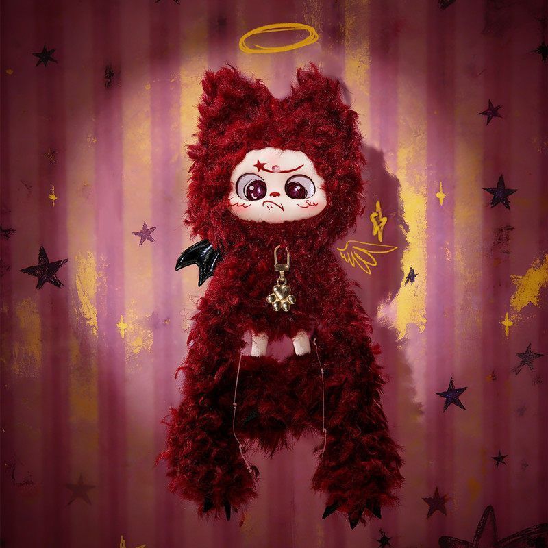Colliygogo สุนัขน่ารัก Opps Bad Cat Monster Cute Series Cat Plush Toy Blind