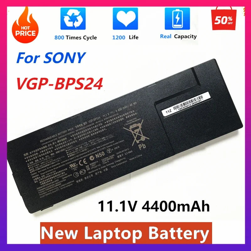 ใหม่ VGP-BPS24 แบตเตอรี่แล็ปท็อปสําหรับ SONY VAIO SA/SB/SC/SD/SE SVS 13A VPCSA VPCSD VPCSE VPCSB VPC