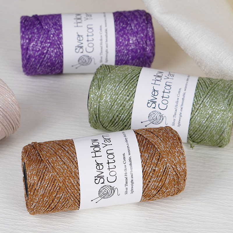 ด้ายเงินรอบ ส ตราด ผ้าฝ้ายที่มีสีสัน125ก/กลุ่ม50สีทําด้วยมือทําเองถักหนาปานกลางกลวงผ้าฝ้ายโครเชต์ผ้าฝ้ายผ้าลินินด้ายหมวกกระเป๋าวัสดุผ้าขน
